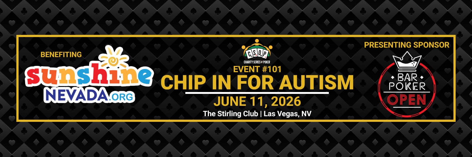 CSOP EVENT 101 Chip In for Autism, Las Vegas