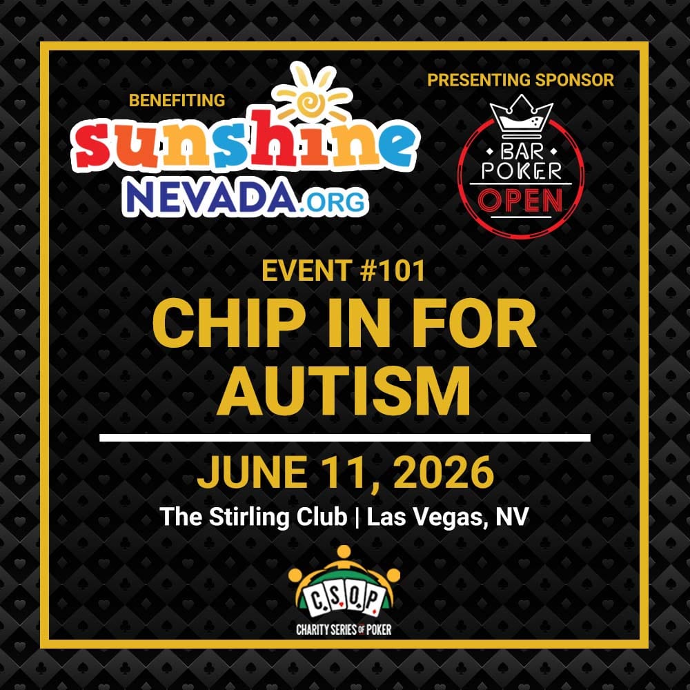 CSOP EVENT 101 Chip In for Autism, Vegas