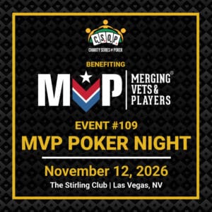CSOP Event 109 MVP Poker Night